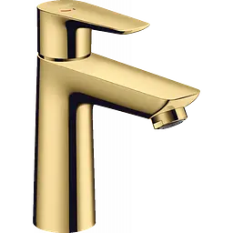 Змішувач Hansgrohe Talis E 110 для умивальника CoolStart з донним клапаном pop-up 71713990 Polished Gold Optic Золотий