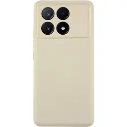Чохол Silicone Cover Lakshmi Full Camera (A) для Xiaomi Poco X6 Pro Пісочний / Sand