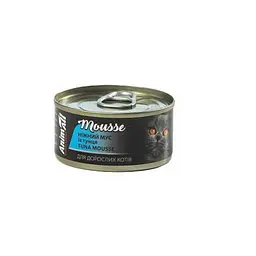 Консерви AnimAll для котів, ніжний мус з тунця, 80 г