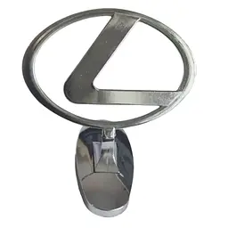 Емблема приціл на капот Lexus Хром сплав на скотчі (Завод) - мініатюра 2