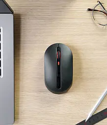 Бездротова миша XiaomiMiiiW Wireless Mute Mouse MWMM01 Black - мініатюра 6