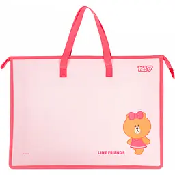 Папка портфель Yes Line Friends А3 з тканинними ручками (492469)