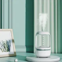 Антигравітаційний зволожувач повітря Creative Anti-gravity Water Drop Humidifier Портативний дифузор для зволоження та очищення - мініатюра 3