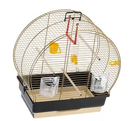 Клітка для канарок та маленьких птахів Ferplast Luna 2 коричнева 44.5х25х45.5 см 52005502 - мініатюра 4