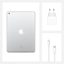 Планшет Apple iPad 10.2" (8 Gen) Wi-Fi 32GB Model A2270 (Grade A) Silver - мініатюра 4