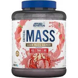 Гейнер Critical Mass Professional, 2.4 кг Полуниця Applied Nutrition fit0025678