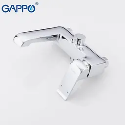 Змішувач для ванни Gappo G3250-8, хром, Хром - мініатюра 4