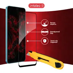 Скло захисне Intaleo Full Glue Honor X8A Black (1283126591174) - мініатюра 5