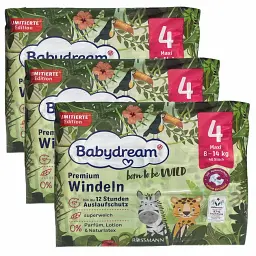 Підгузки Babydream Premium 4 Maxi (8-14 кг), 120 шт