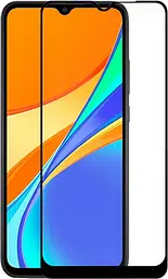 Захисне скло Tempered Glass 3D Full Glue Xiaomi Redmi 9A/9C/10A/A1 black