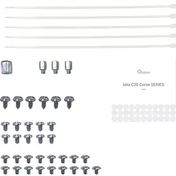 Корпус Ocypus Iota C70 Curve ARGB Digital White (IOTA-C70-WHD400CD-GL)
