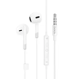 Стерео навушники Hoco M109 Pure joe (3.5mm/1.2m) White