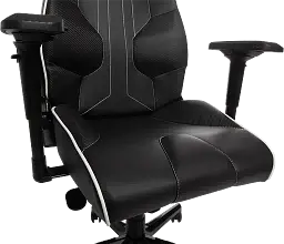 Геймерське крісло GT Racer чорне з білим (X-8007 Black/White) - мініатюра 6
