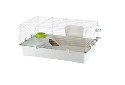 Клітка для кроликів та морських свинок Ferplast Rabbit 100 світло-сіра 95х57х46 см 57052370 - мініатюра 3