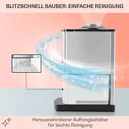 Подрібнювач для льоду KLARSTEIN Ice Crusher сірий (10028440) - мініатюра 3