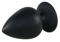 Чорна анальна пробка Black Velvets Butt Plug Extra від Orion - мініатюра 2
