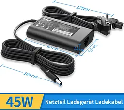 Блок живлення CYD 45 Вт 19.5В 2.31 A (4.5 × 3.0 мм) для ноутбуків Dell чорний (SKU-065) - мініатюра 3