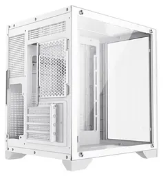 Корпус GameMax Infinity Mini White, без БЖ, Mini Tower, Micro ATX / Mini ITX, 1хUSB 3.0, 2хUSB 2.0, 358х275х373 мм, 3.6кг - мініатюра 5