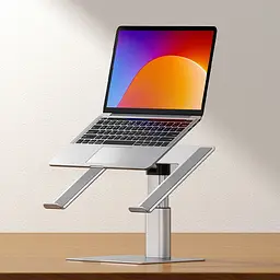 Підставка для ноутбуку Baseus Adjustable (LUJS000012) Silver - мініатюра 4