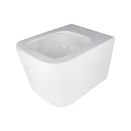 Унітаз підвісний Qtap Crow безобідковий з сідінням Soft-close QT05335171W, Білий - мініатюра 10