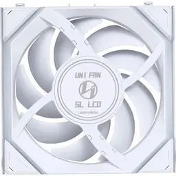 Кулер до корпусу Lian Li Uni Fan SL WIRELESS LCD Reverse, 120-1 (G99.12RSLLCD1W1W.00) - мініатюра 4
