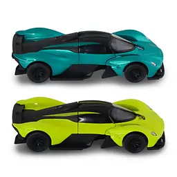 Автомодель TechnoDrive Aston Martin Valkyrie 2024 зелений жовтий (250951) - мініатюра 7