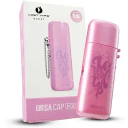 Под-система Lost Vape Ursa Cap Pod 1000mAh 2.5ml Kit Pink Carnival (17446) - мініатюра 3