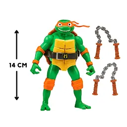 Ігрова фігурка TMNT Черепашки-Ніндзя Мікеланджело (83353) - мініатюра 5