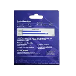 Термопрокладка Fehonda 100x100x3.0mm (12.8W/m*k) (18833)