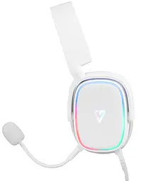 Ігрова гарнітура Modecom Volcano RGB Prometheus 7.1 Білий USB - мініатюра 3