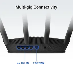 Бездротовий маршрутизатор Asus RT-BE55 (90IG0A80-MO3C00) - мініатюра 4
