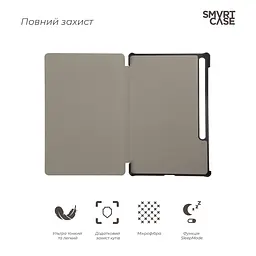 Чохол-книжка на планшет Samsung Galaxy Tab S7 Plus T970/975/S7 FE T730/T736/S8 Plus X800/X806, Smart Case, blue, підставка для планшета 12.4 , шкіряний, мікрофібра, на магніті, ArmorStandart (ARM59406) - мініатюра 3