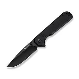Ніж складаний Sencut Aetheris S24095-3 чорний Micarta, чорне лезо - мініатюра 2