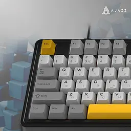 Клавіатура USB Ajazz AK980 MAX Magnetic switches Black/Grey/Yellow (AK980-MAX-M-BGY) UA - мініатюра 7