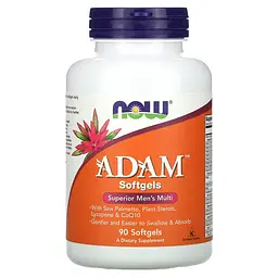 NOW Мультивітаміни для Чоловіків Adam - 90 софтгель