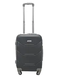 Валіза маленька S ABS-пластик Milano bag 147M 55×38×23см 45л Сірий