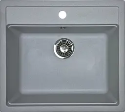 Кухонна мийка Adamant Step 565x500x190 сірий 454223, Сірий