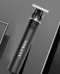 Машинка для стрижки Sokany SK-700C Тример для бороди та окантовувальна машинка - мініатюра 7