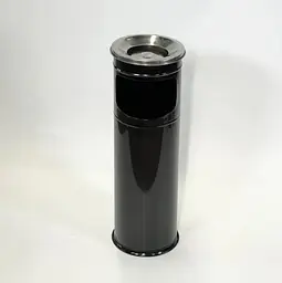 Підлогова урна з попільничкою Maxiflow чорна 19х60 см (4418.1960S.102.00) - мініатюра 2