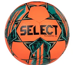 М’яч футбольний SELECT Numero 10 (FIFA Basic) v25 Orange-Green