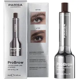 Стійкий тінт для брів Parisa ProBrow Tint відтінок №601 Taupe 