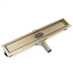Душовий канал Rea Pure Neo mirror gold pro 60 см REA-G5610 - мініатюра 2
