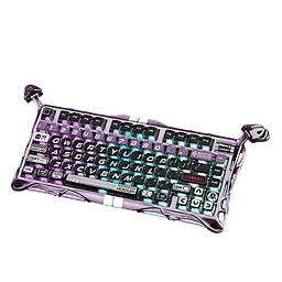 Клавіатура Gravastar Mercury V75 pro Iron Purple - мініатюра 2