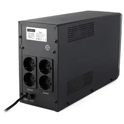 Пристрій безперебійного живлення Vinga LCD 1200VA metal case (VPC-1200M) - мініатюра 9