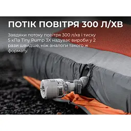 Насос-ліхтар кемпінговий Flextail Tiny Pump 3X, білий - мініатюра 10