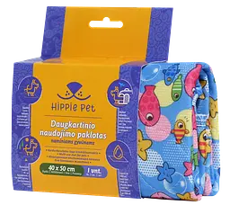 Hippie Pet Багаторазова пелюшка 40 x 50 см