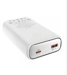 Зовнішня батарея Hoco Q1A Kraft Fully Compatible 20000 mAh PD3.0 QC3.0 77Wh біла - мініатюра 2