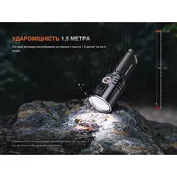 Ліхтар ручний пошуковий лазерний Fenix LR36R - мініатюра 21