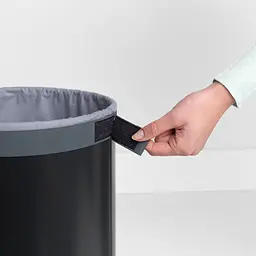 Бак для білизни Brabantia Laundry Bin чорний 35 л (120008) - мініатюра 3