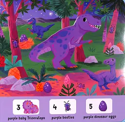 I Can Spy a Dinosaur. Spotting, Counting, Colours - Лара Мерфі - мініатюра 5